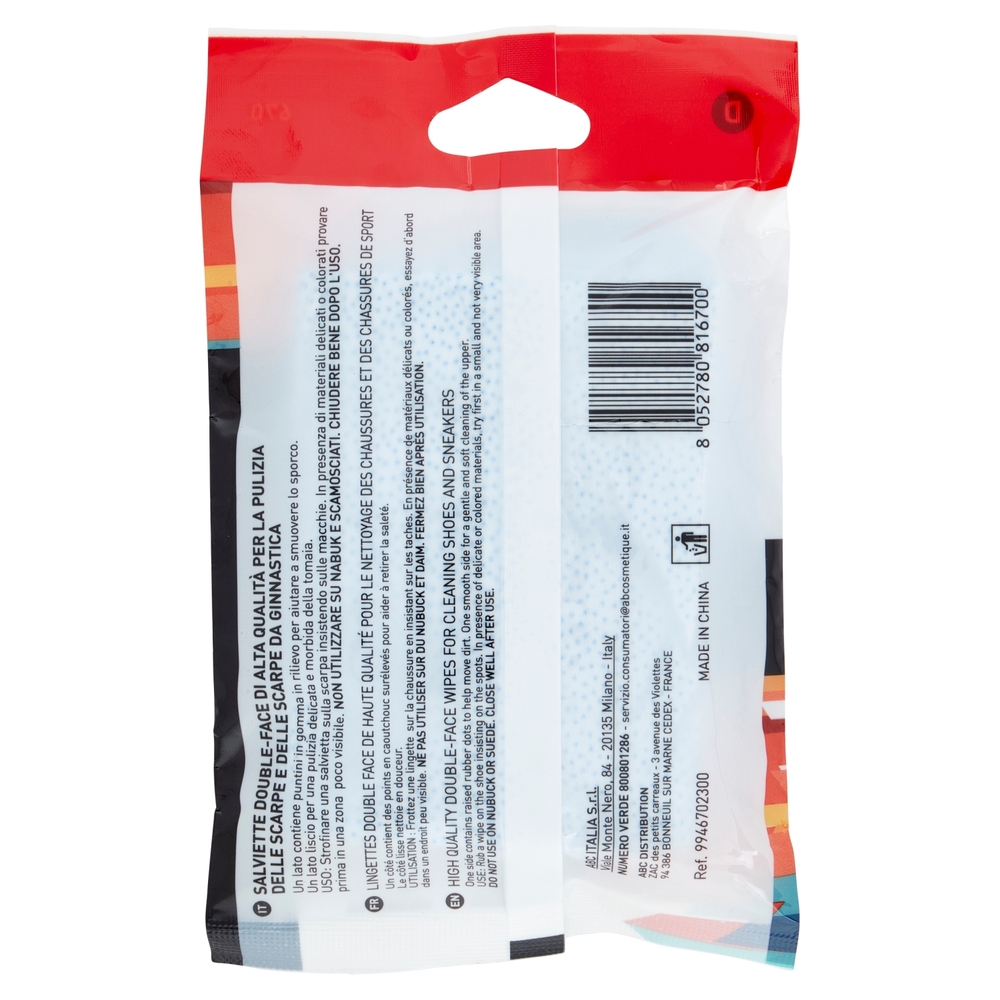 Shoes'Xpert Sport Salviette Sneaker Cleaner 15 pz